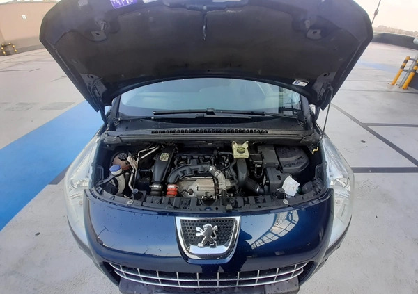 Peugeot 3008 cena 24999 przebieg: 184000, rok produkcji 2009 z Warszawa małe 191